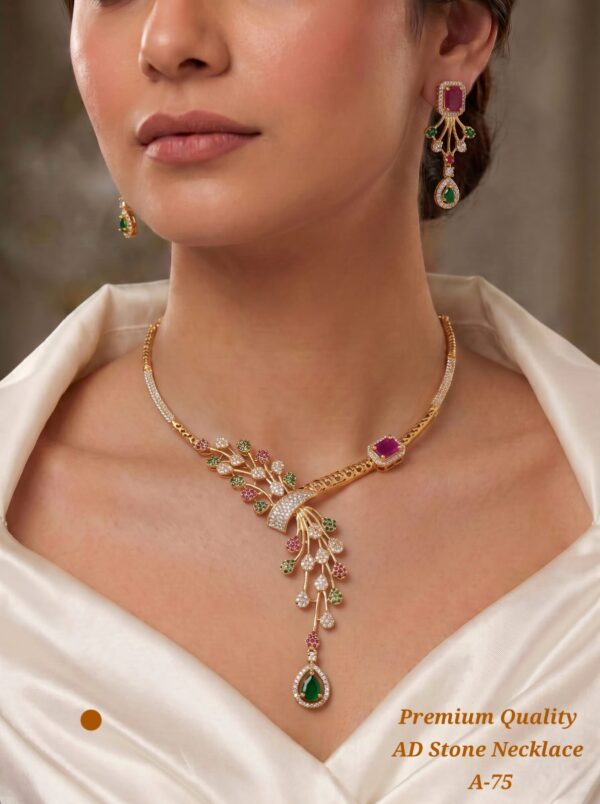 FLORA VINE ASYMMETRIC CRYSTAL SET (007)