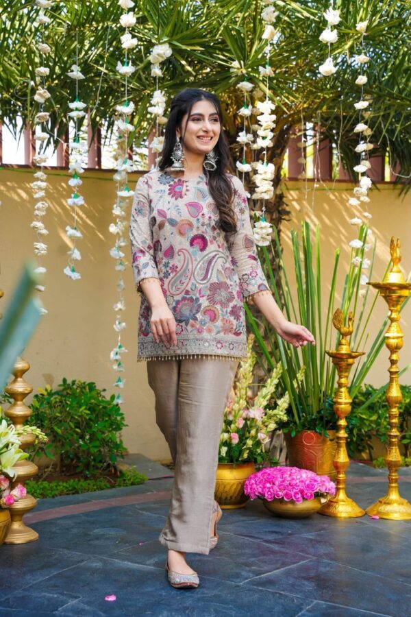 WOMEN'S NC VICHITRA SILK CO-ORD SET'S (071)