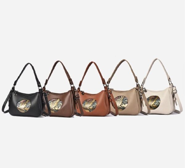 Imported BRAND - BAINIDAISHU High Quality Imported Stylish Specious Handy+CrossBody Bag (086)