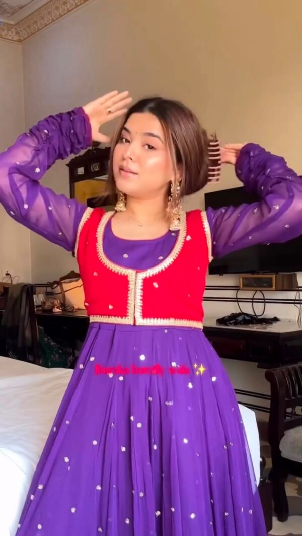 💃🏻💃🏻 Anarkali Suit💃🏻💃🏻 (075)